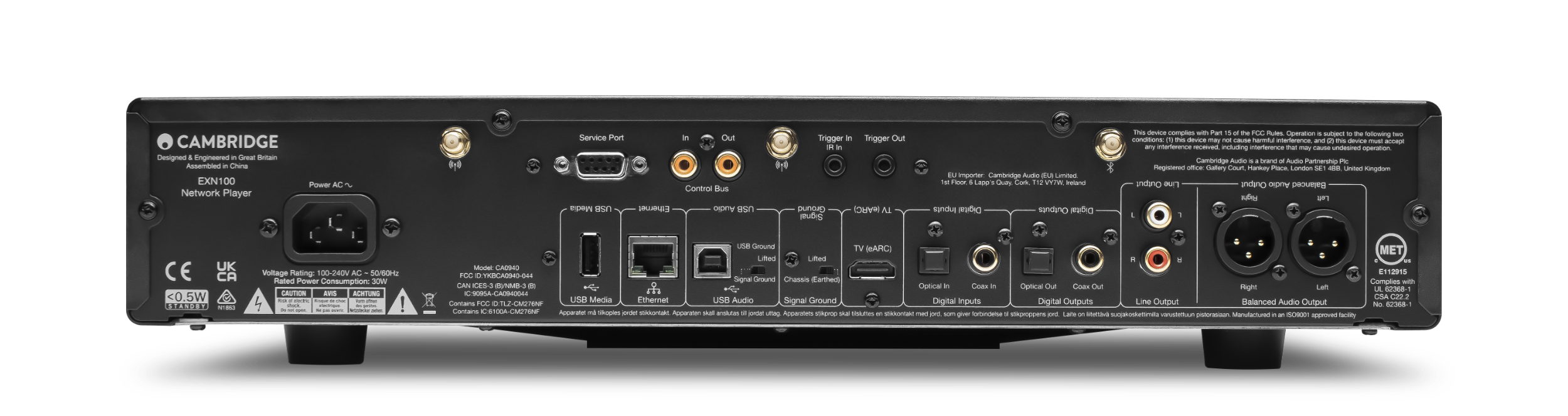 Cambridge Audio EXN100 &ndash; Streamer di Rete Hi‑Fi